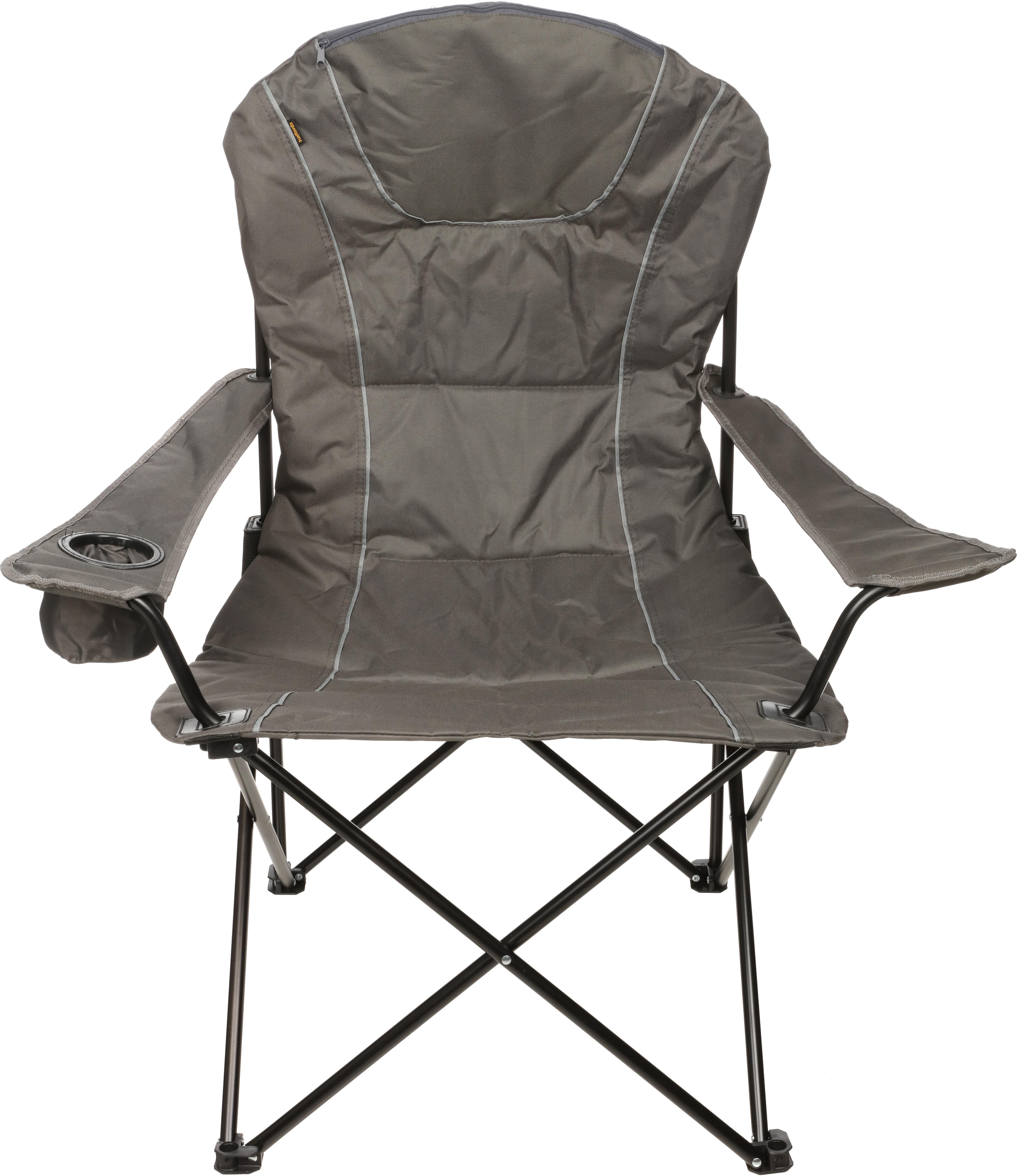 Halfords Premium Folding Chair Black