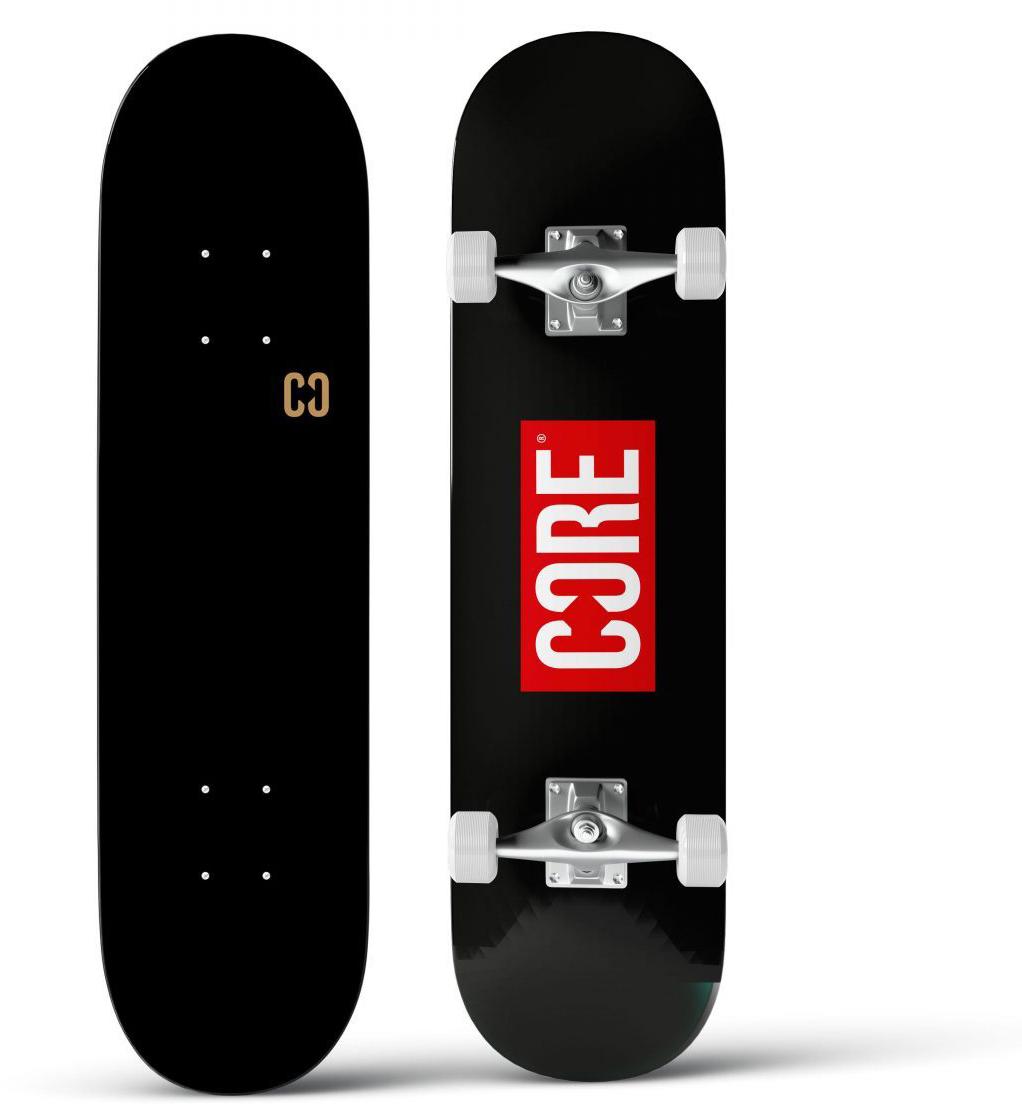 Core Complete Skateboard Stamp - Black
