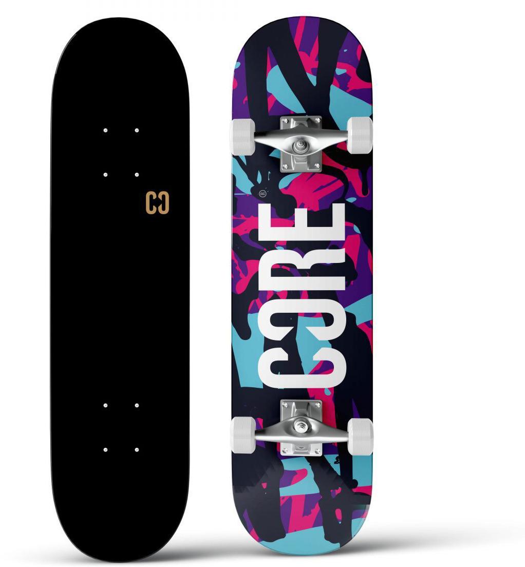 Core Complete Skateboard Neon - Splat