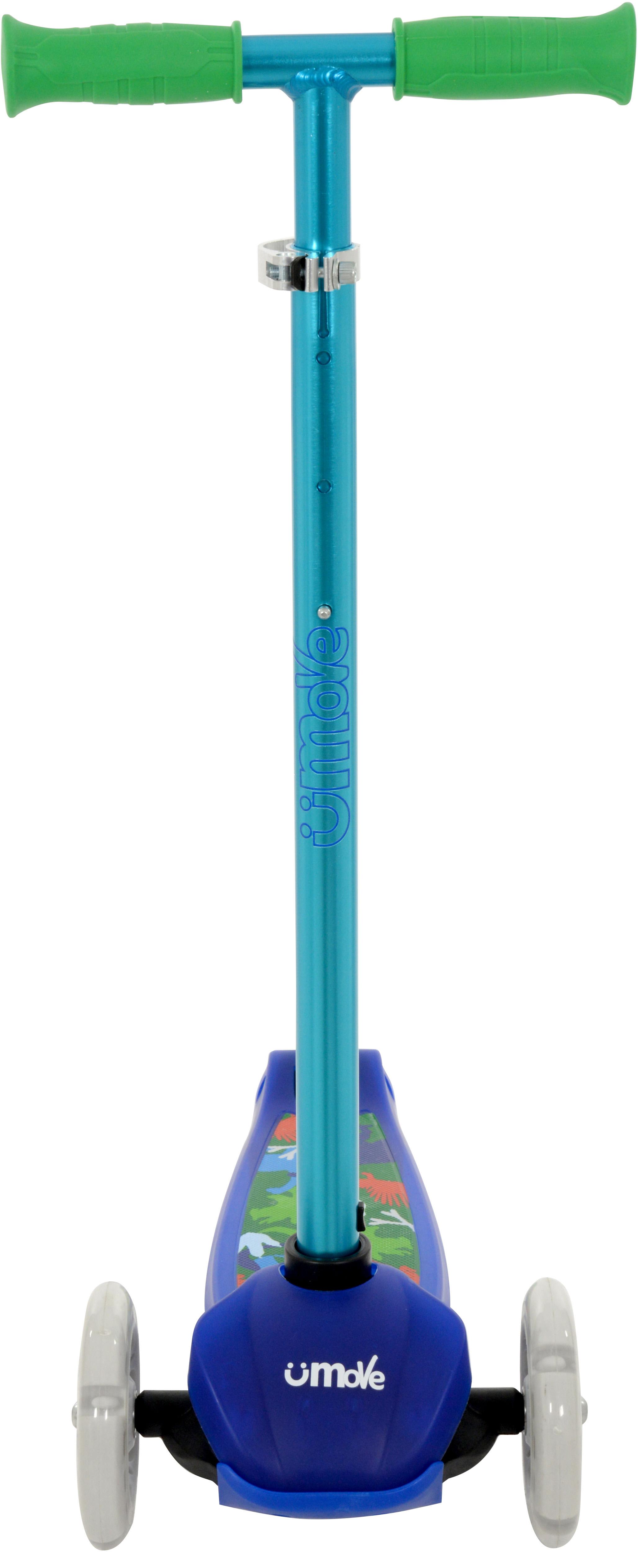 U-Move Flex Tilt Scooter with LED Wheels - Blue