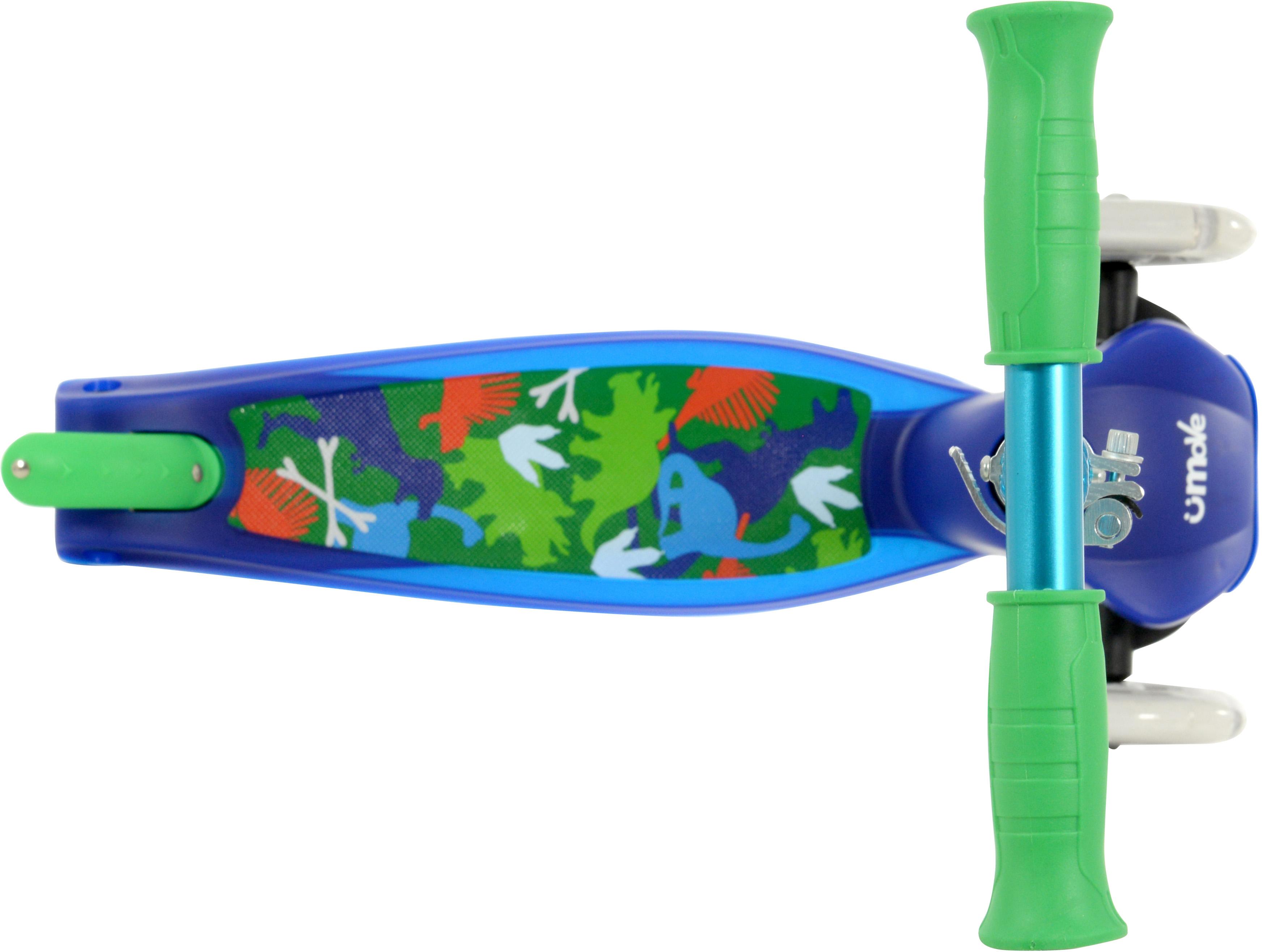 U-Move Flex Tilt Scooter with LED Wheels - Blue