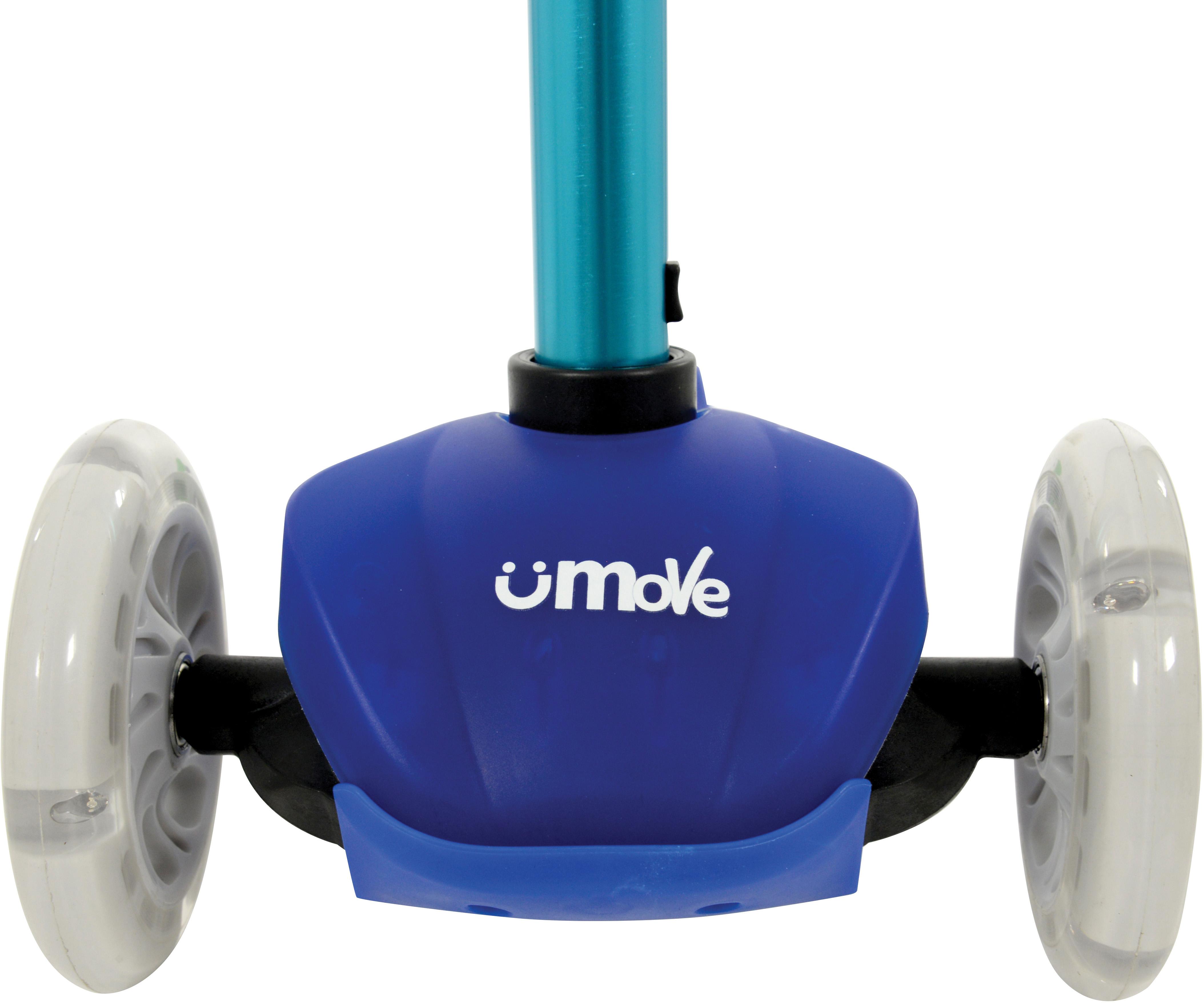 U-Move Flex Tilt Scooter with LED Wheels - Blue