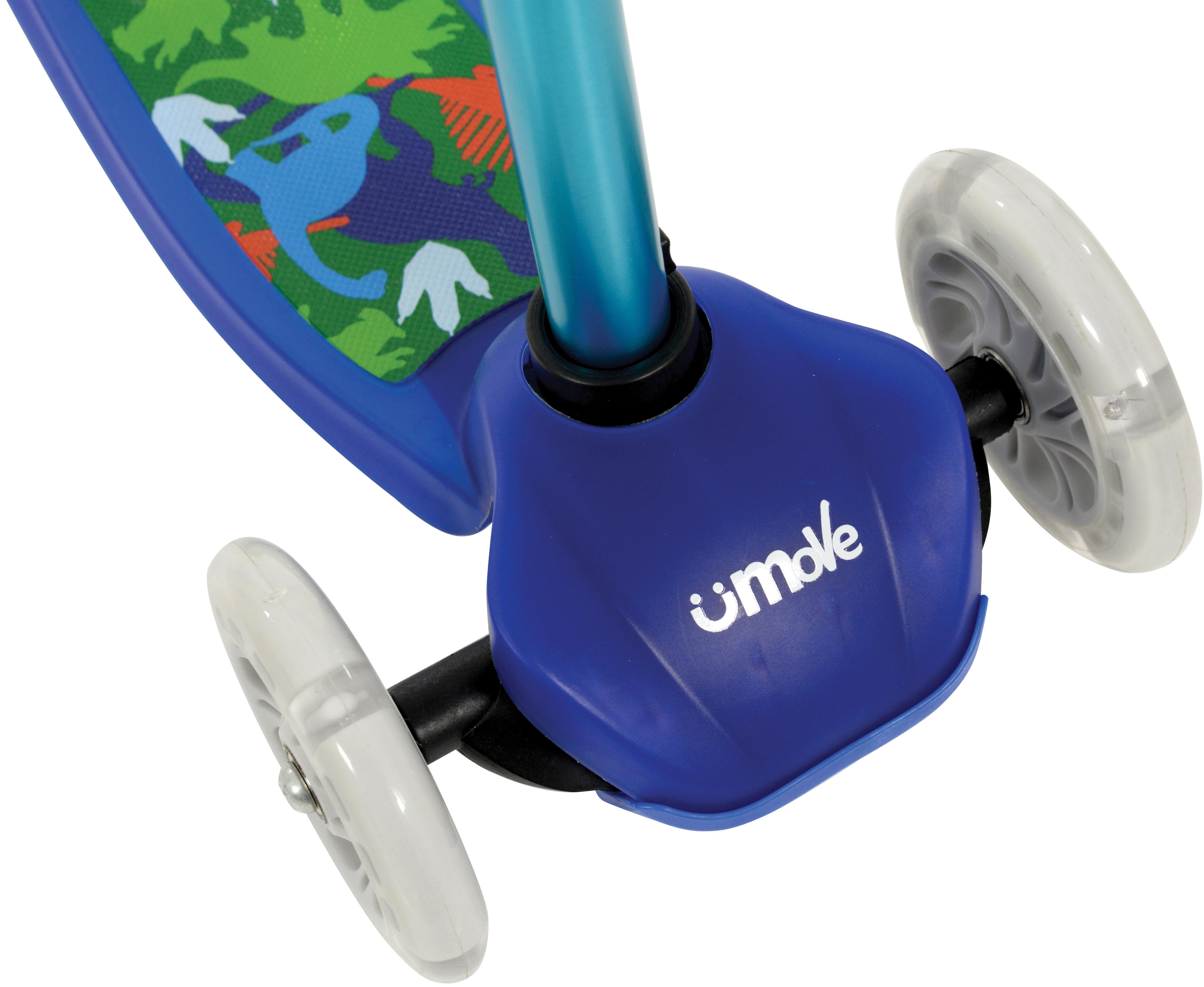 U-Move Flex Tilt Scooter with LED Wheels - Blue