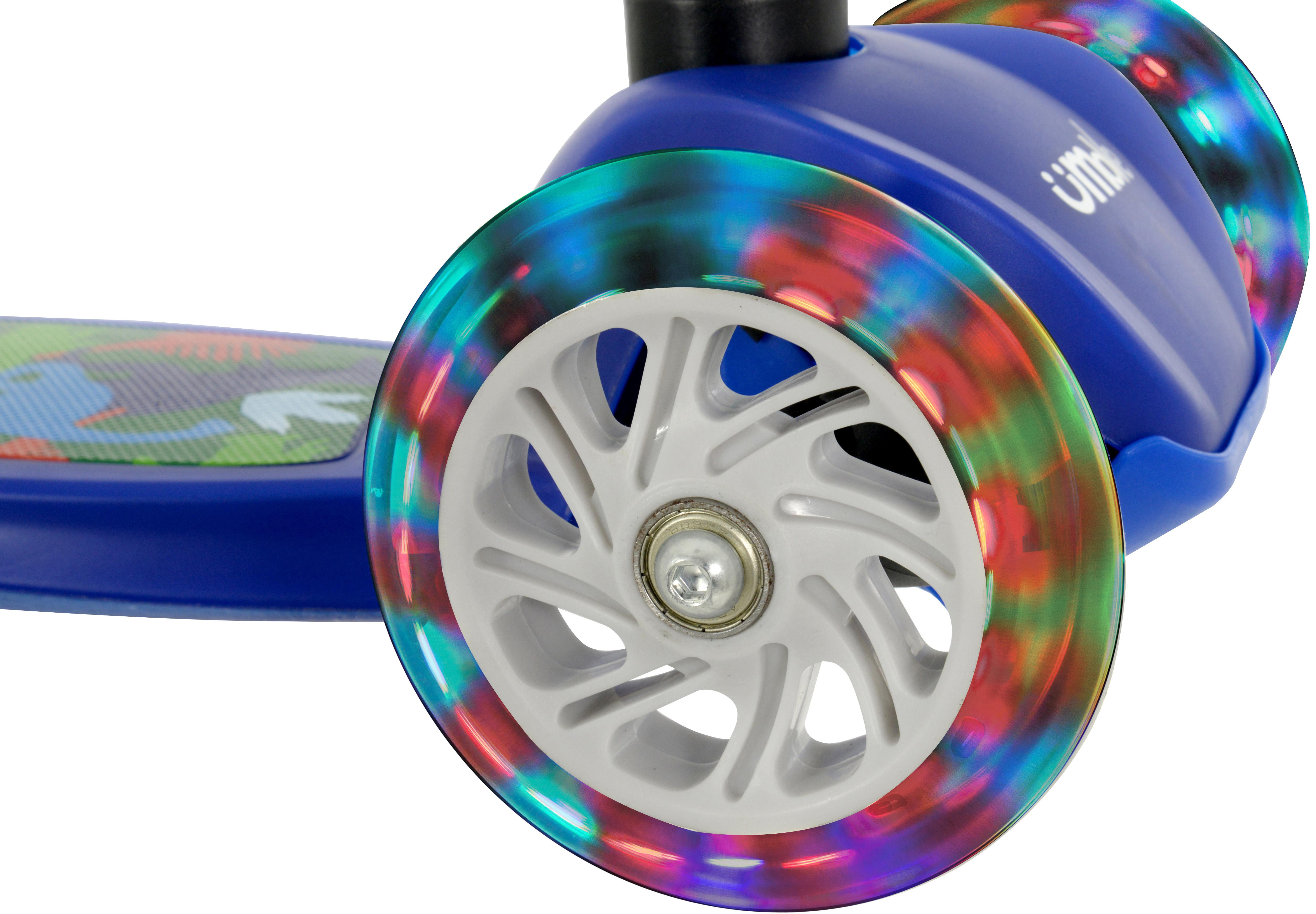 U-Move Flex Tilt Scooter with LED Wheels - Blue