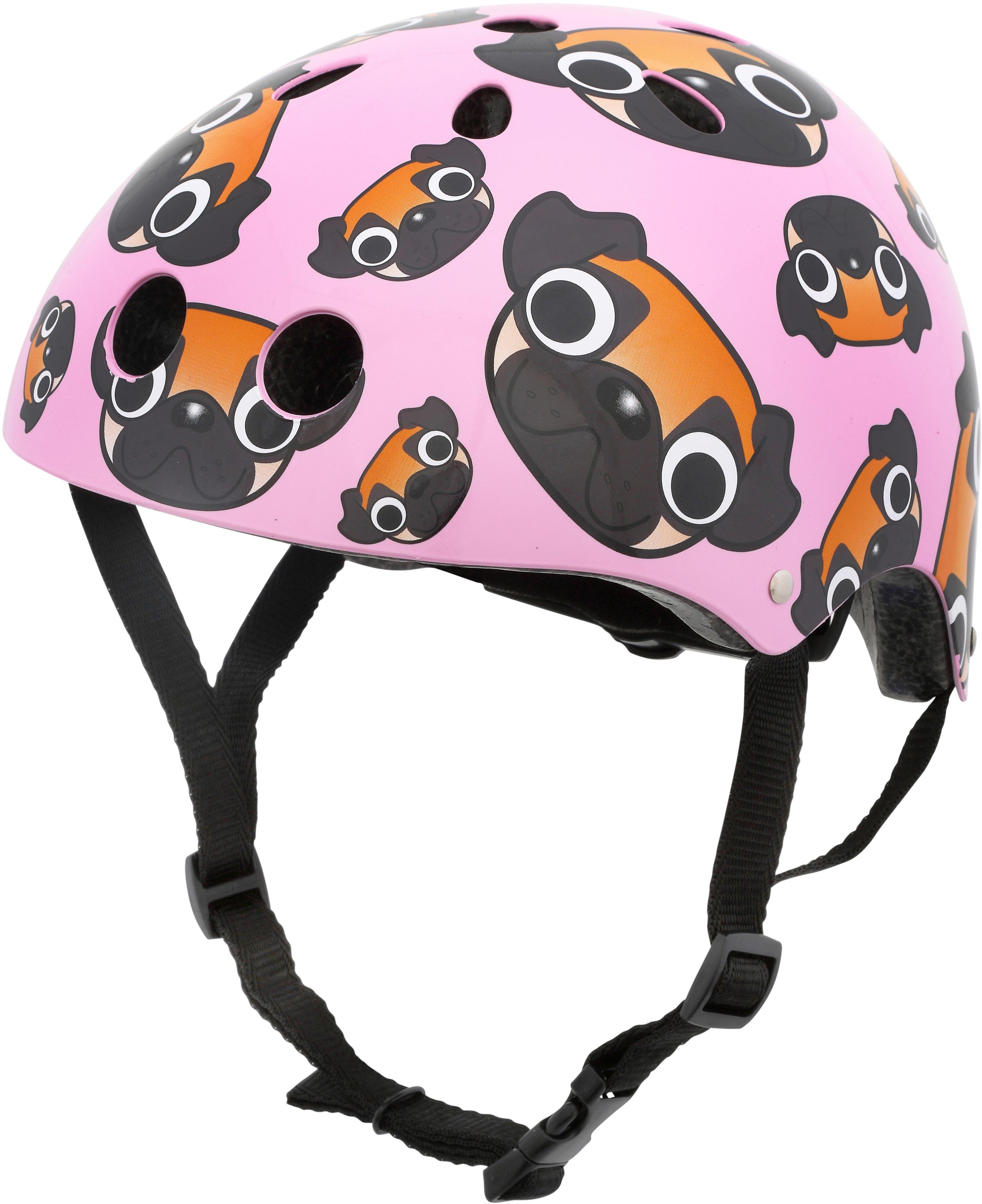 Hornit Pug Puppies Helmet W/Led - 53-58Cm