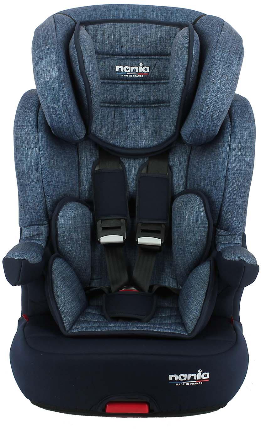 Image of Imax Isofix Grp 123 Blue Denim High Back Booster