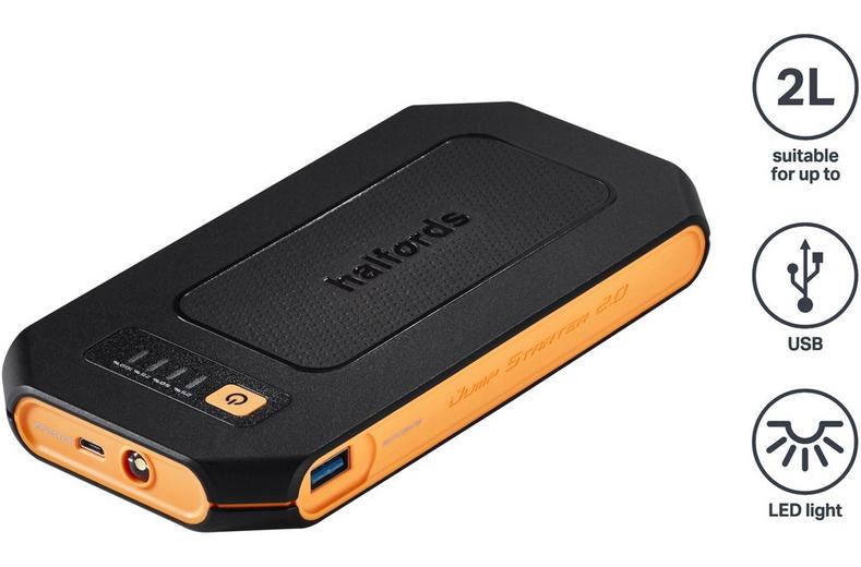 Halfords Advanced Lithium Jump Starter - Up to 2L Halfords Advanced Lithium Jump Starter - Up to 2L