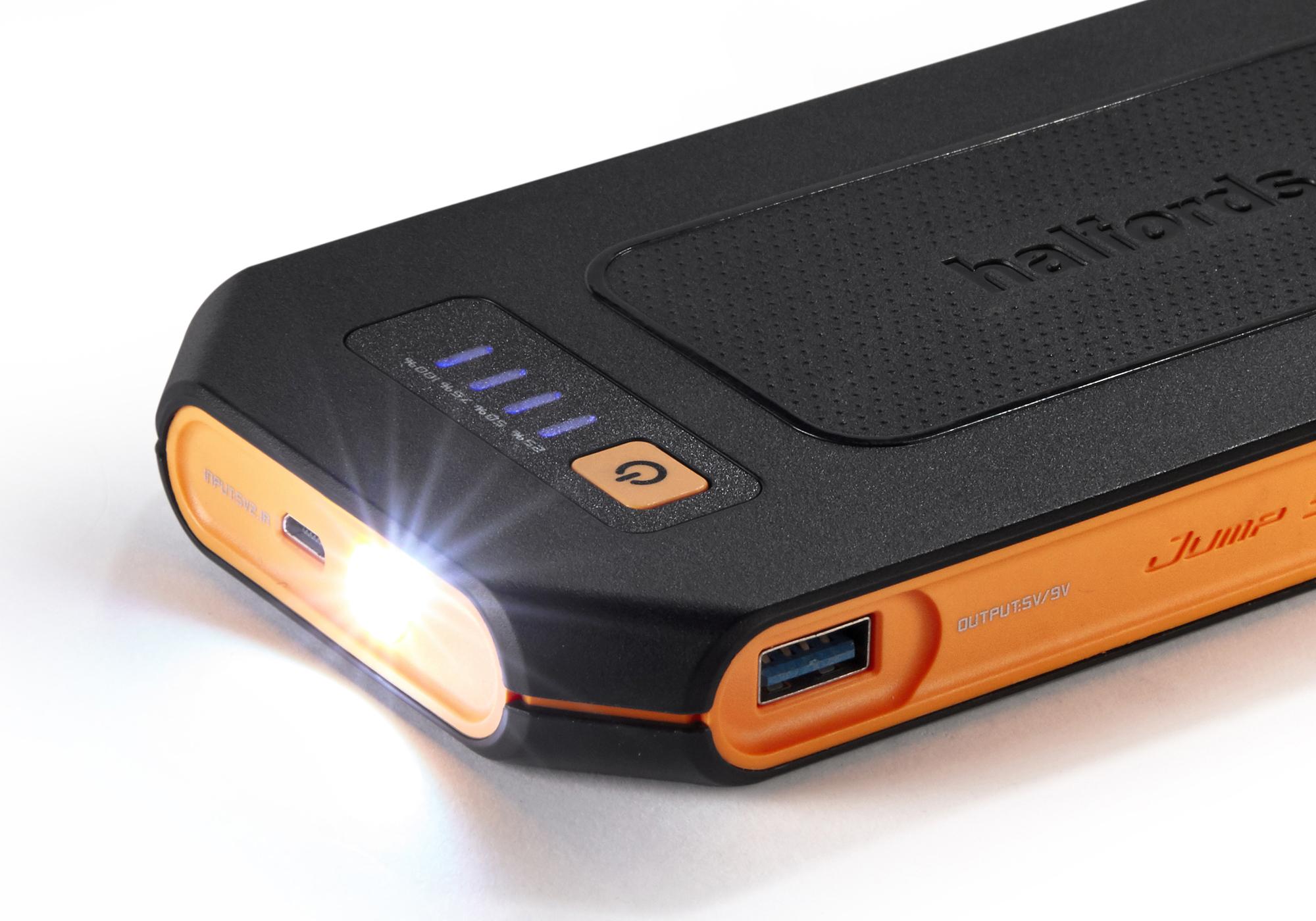 Halfords Advanced Lithium Jump Starter - Up to 2L