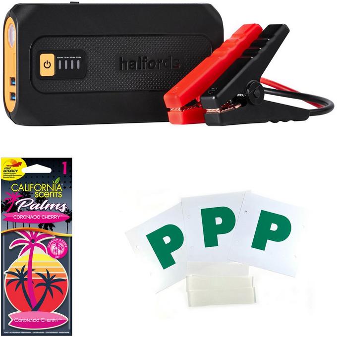 Halfords battery store jump starter