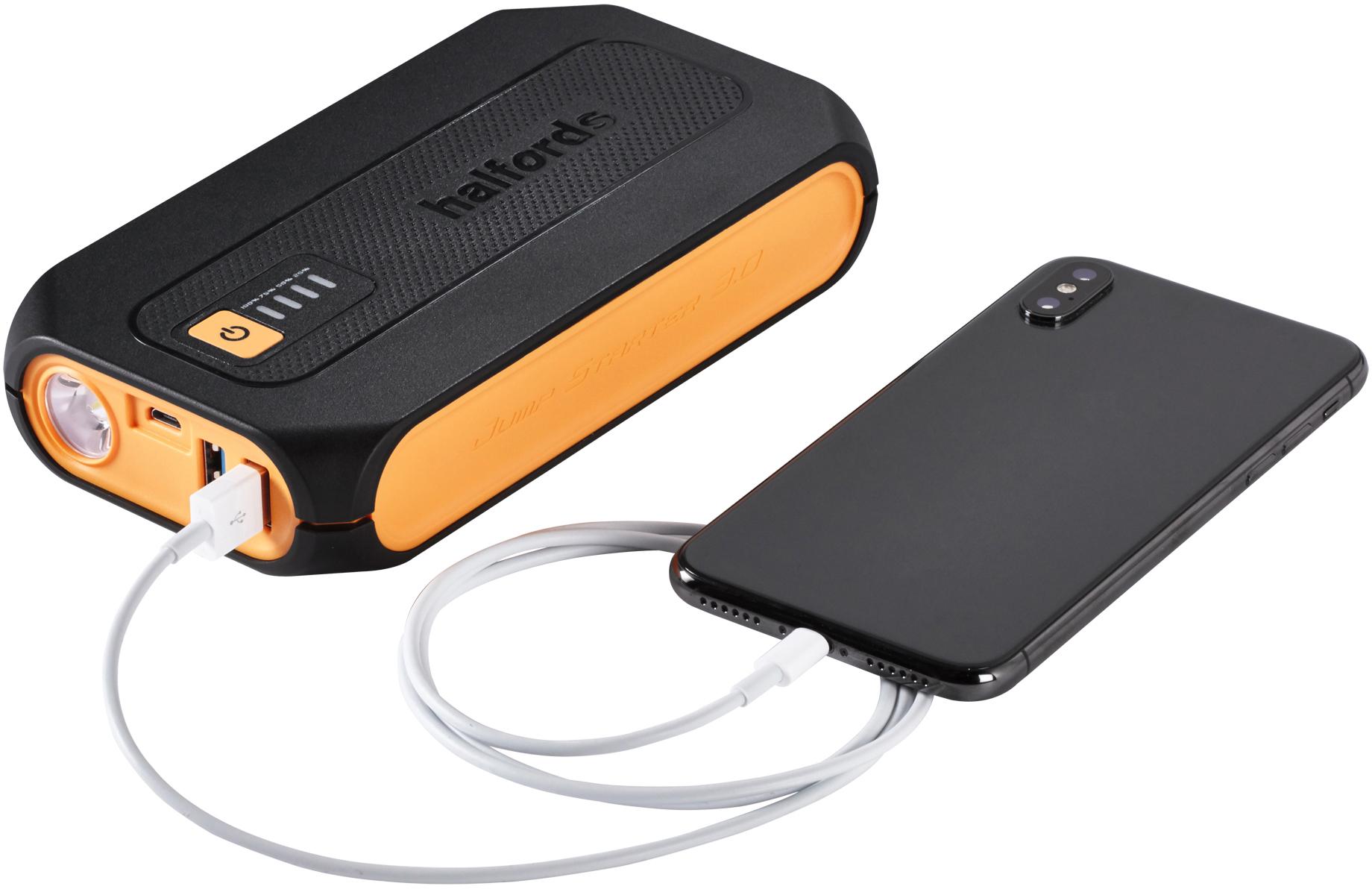 Halfords Advanced Lithium Jump Starter - Up to 3L