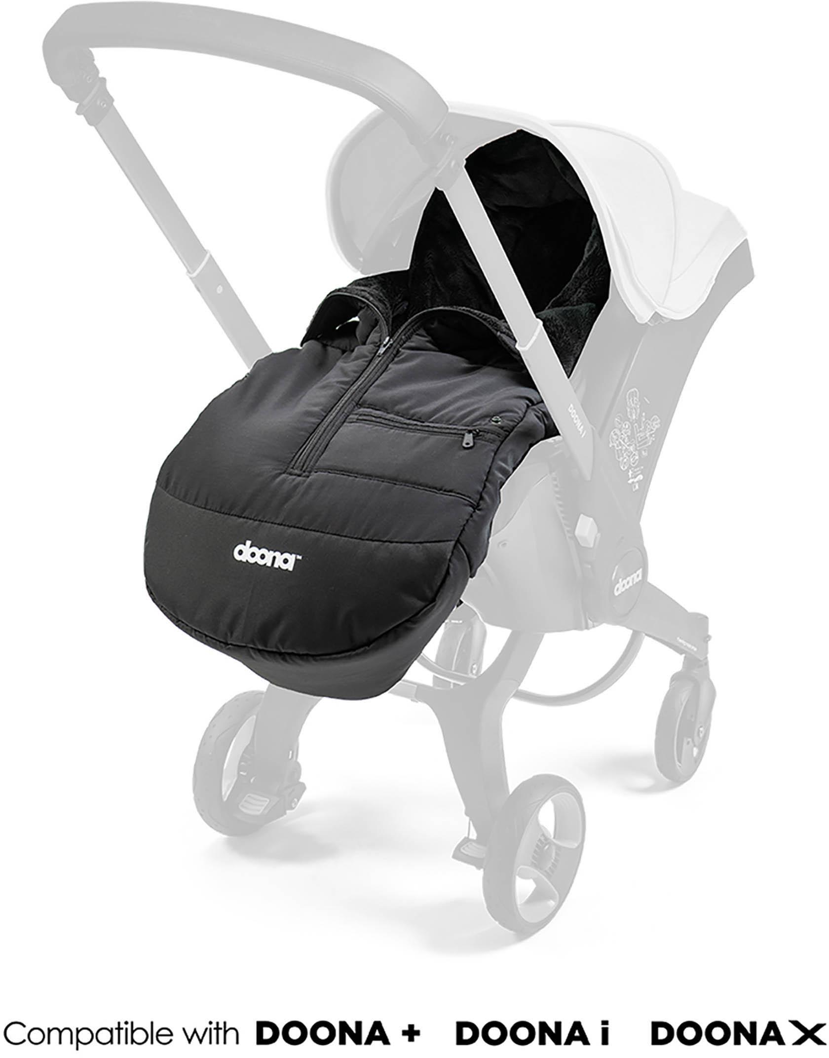 Doona Winter Footmuff - Black