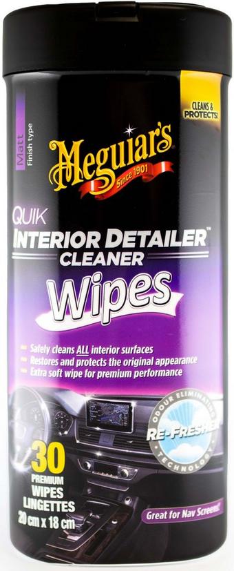 Meguiars Quik Interior Cleaning Wipes