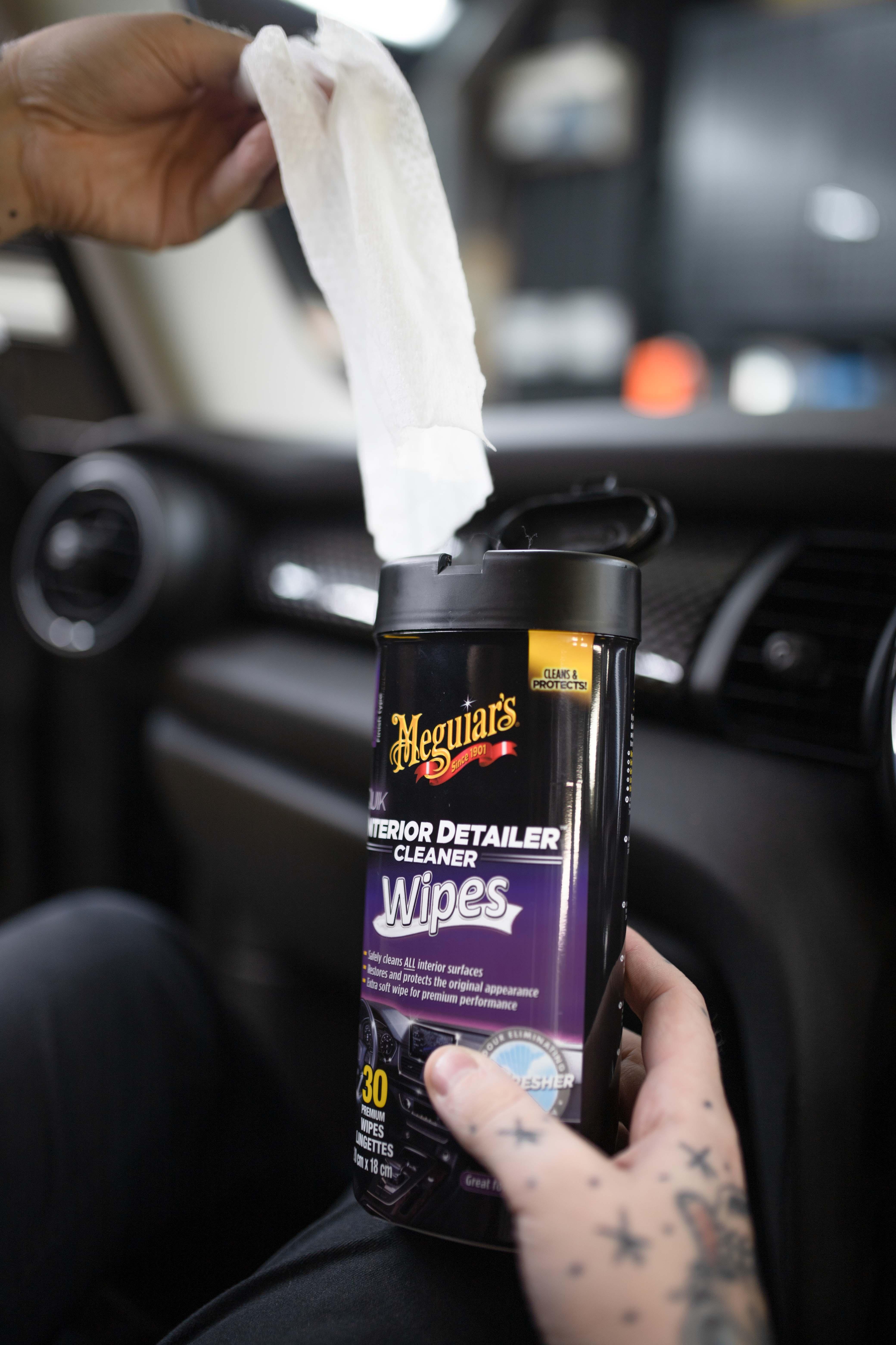 Meguiars Quik Interior Cleaning Wipes