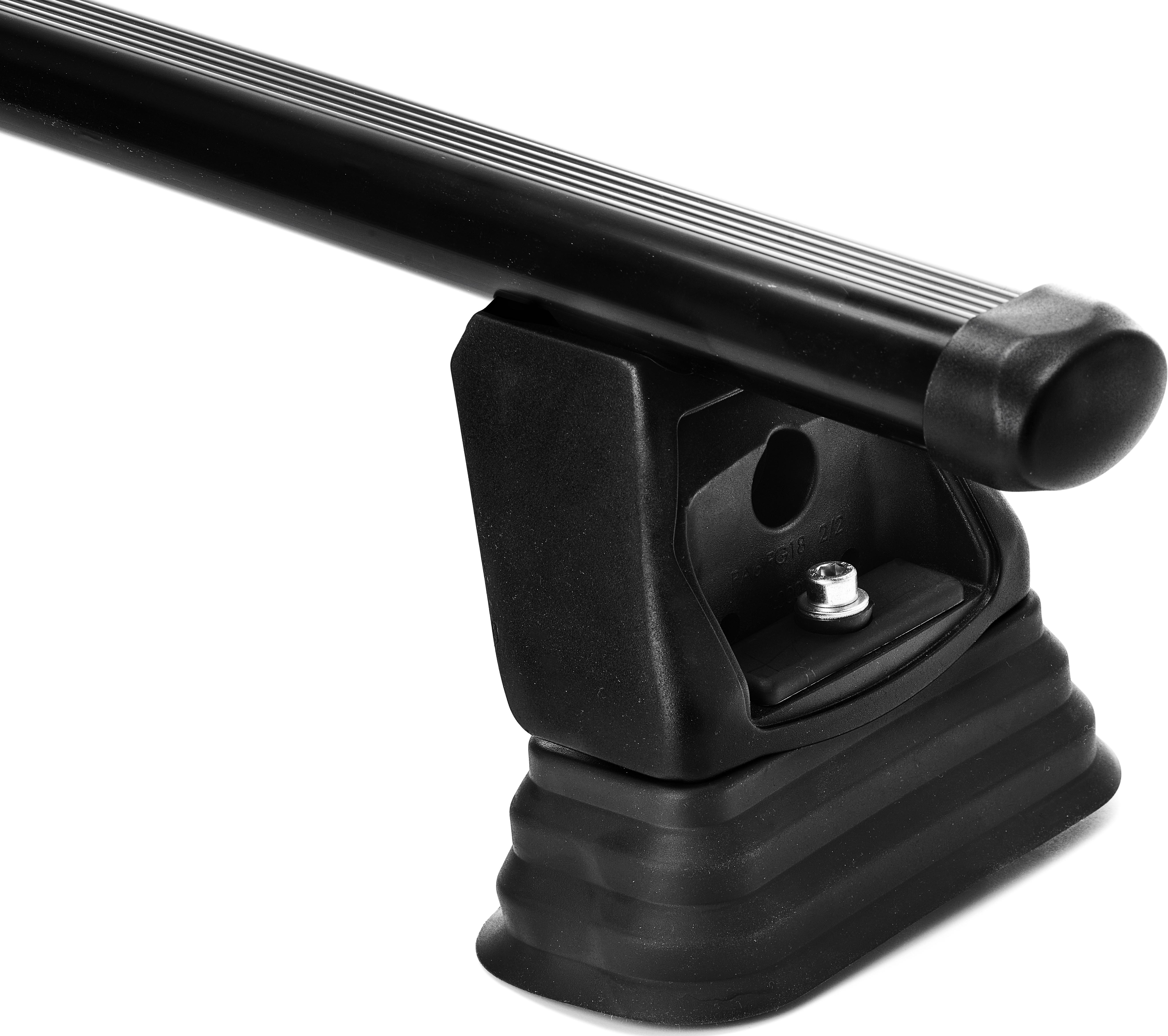 Halfords Non-Rail 115cm Fix Point Steel Roof Bars SET012 (Pair)