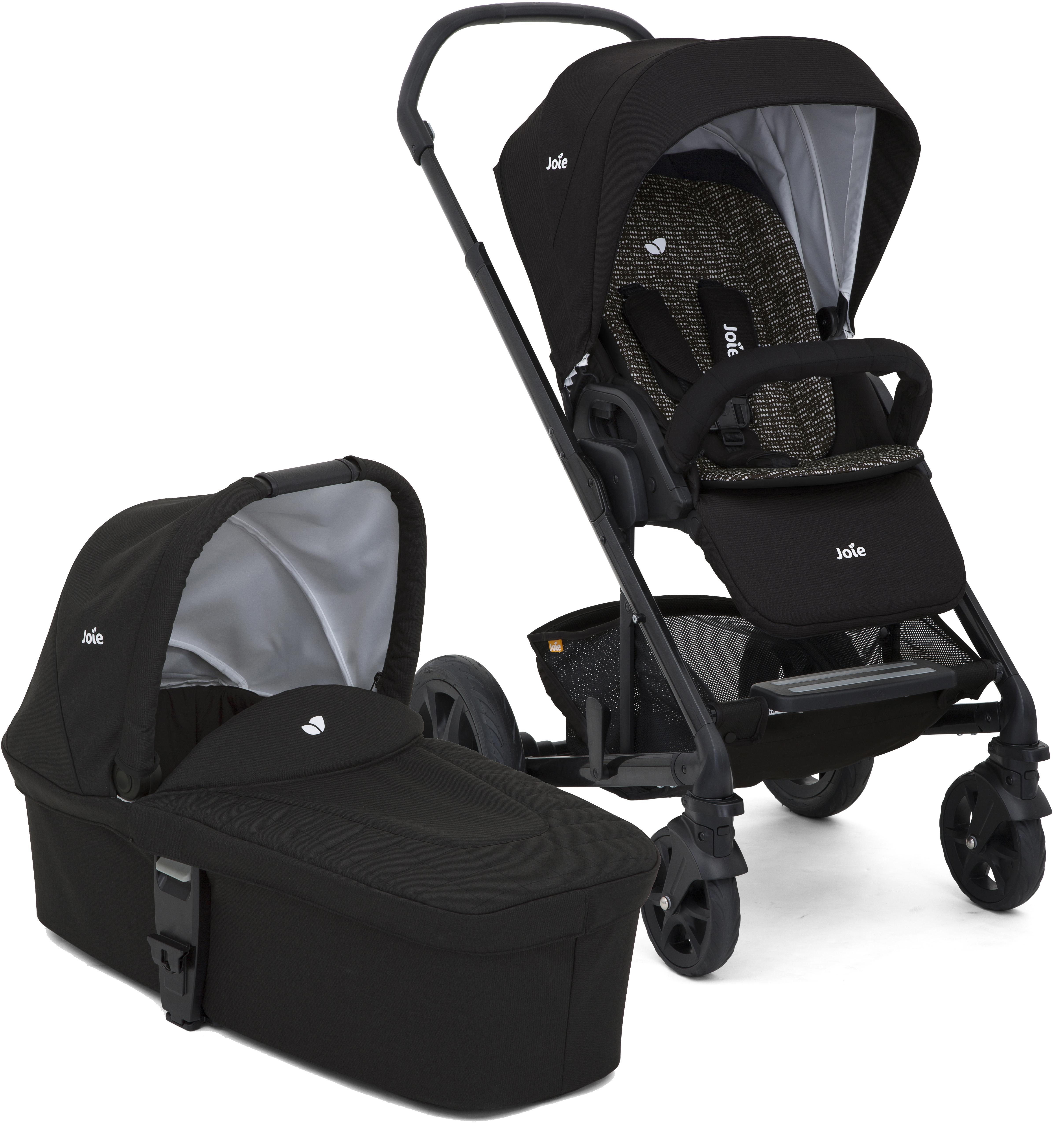Joie Chrome DLX Stroller with Carrycot