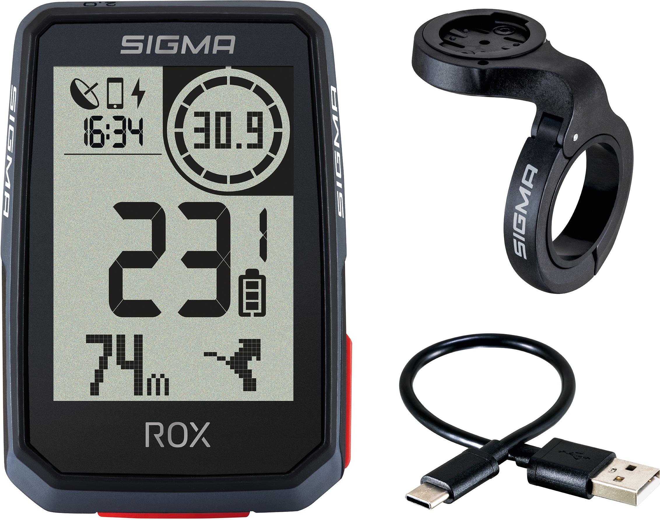 Sigma Rox 2.0 Gps Cycle Computer With Top Mount Set