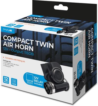 12V Compact Air Horn 12V Compact Air Horn