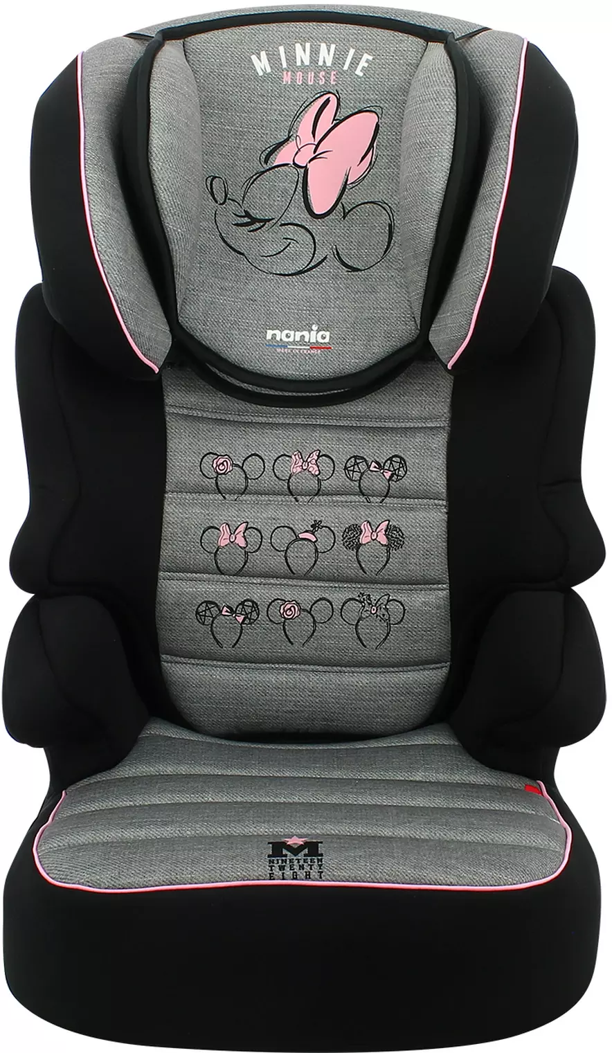 Nania Befix Group 2/3 Booster Car Seat - Black (4-12 Years)