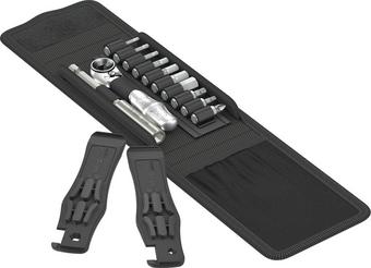 Wera Bicycle Set 1 Zyklop Ratchet Screwdriver Mini Pouch Set 14pcs