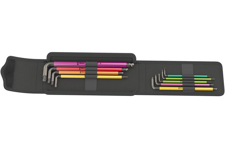 Wera Bicycle Set 4 Colour Coded Hex & Torx L-Keys Set 9pcs Wera Bicycle Set 4 Colour Coded Hex & Torx L-Keys Set 9pcs