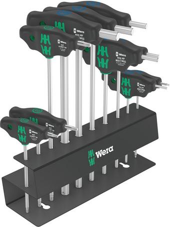 Wera Bicycle Set 6 T-Handle Hex & Torx Key Set 10pcs