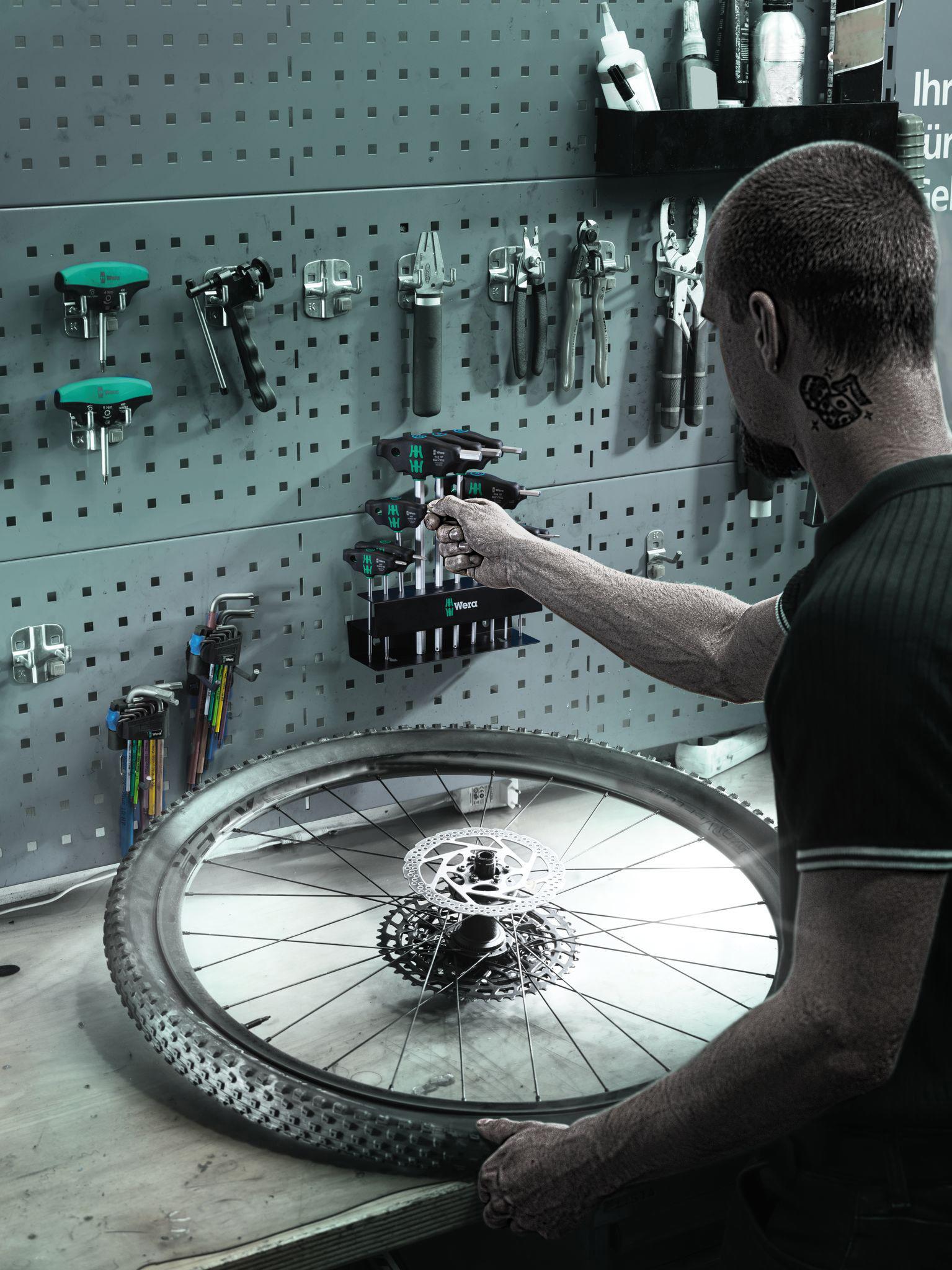 Wera Bicycle Set 6 T-Handle Hex & Torx Key Set 10pcs