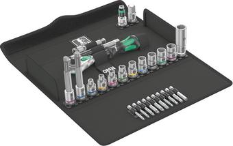 Wera Bicycle Set 7 Zyklop 3/8" Ratchet and Socket Set 27pcs