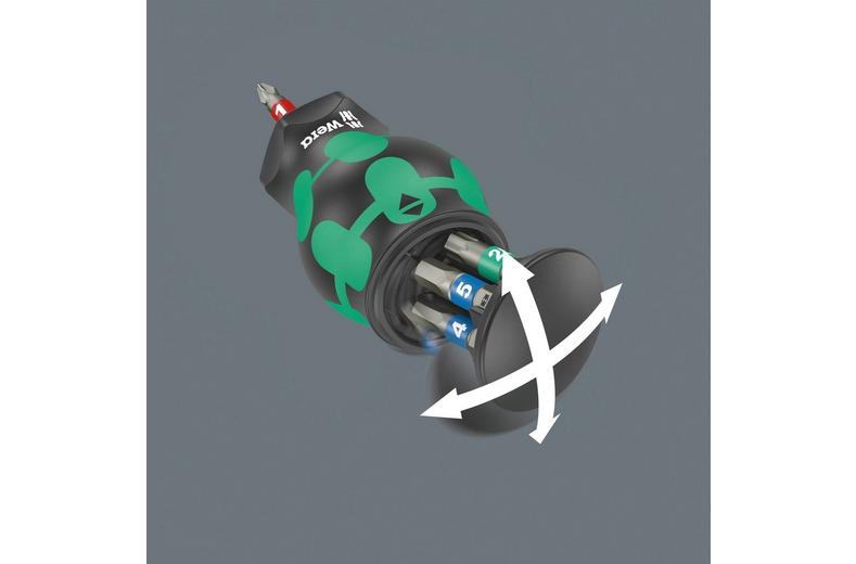 Wera Bicycle Set 11 Kraftform Kompakt Stubby Screwdriver & Bits Set 7pcs Wera Bicycle Set 11 Kraftform Kompakt Stubby Screwdriver & Bits Set 7pcs