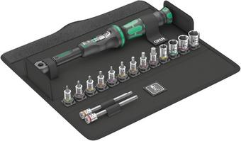 Wera Bicycle Torque Set 1 2.5 25Nm Torque Wrench and Zyklop Socket