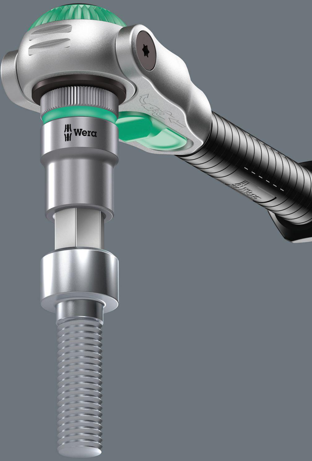 Wera Bicycle Torque Set 1 2.5-25Nm Torque Wrench and Zyklop Socket Set 16pcs