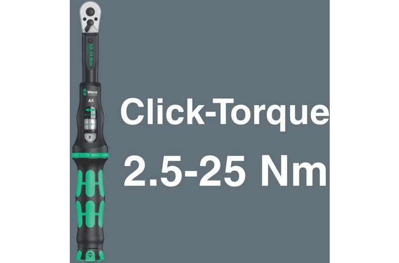 Wera Bicycle Torque Set 1 2.5-25Nm Torque Wrench and Zyklop Socket Set 16pcs Wera Bicycle Torque Set 1 2.5-25Nm Torque Wrench and Zyklop Socket Set 16pcs
