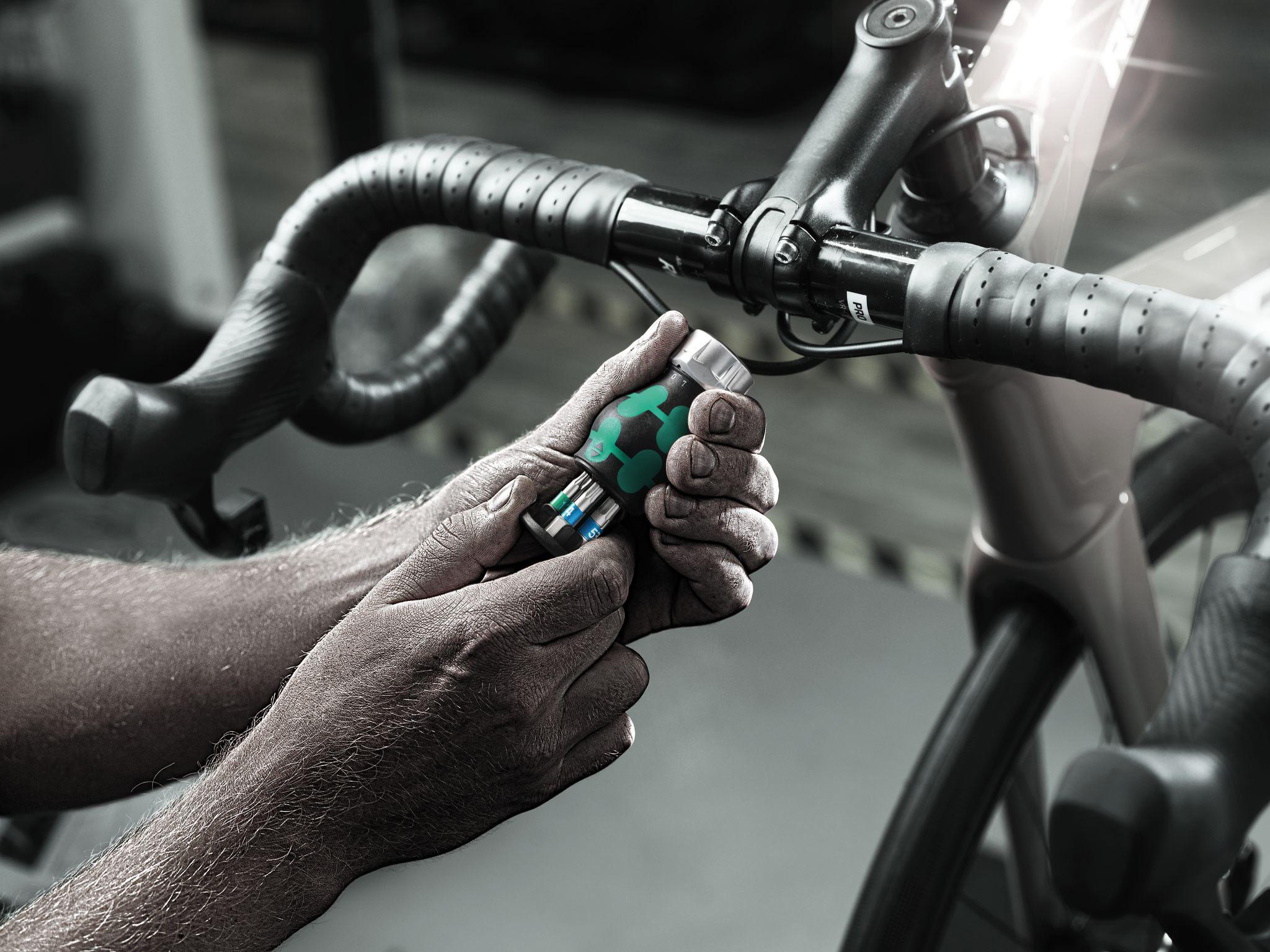 Wera Bicycle Set 5 Kraftform Kompakt Stubby Screwdriver/Ratchet & Bits Set 7pcs