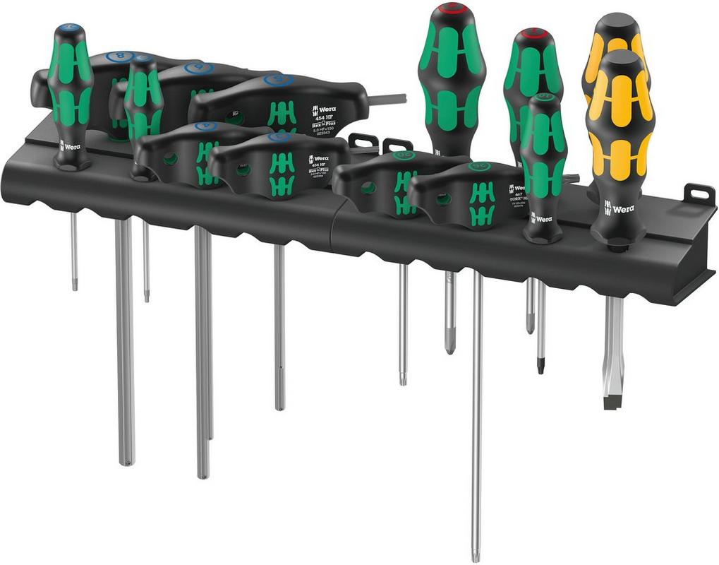 Halfords Wera Bicycle Big Pack 1 - T-Handle Hex/ Torx Key, Kraftform Screwdriver & Chiseldriver Set 14Pcs | Extra 8% off for BC Members