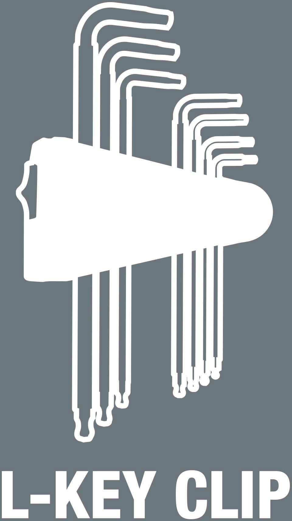 Wera 950/7 TX XL Multicolour HF 1 L-key Set