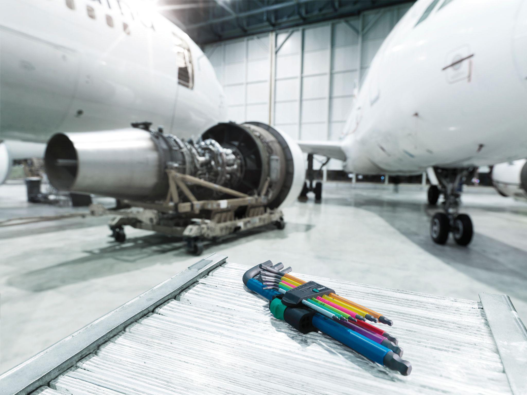 Wera 950/9 Hex-Plus Multicolour 1 SB Multicolour L-key Set BlackLaser