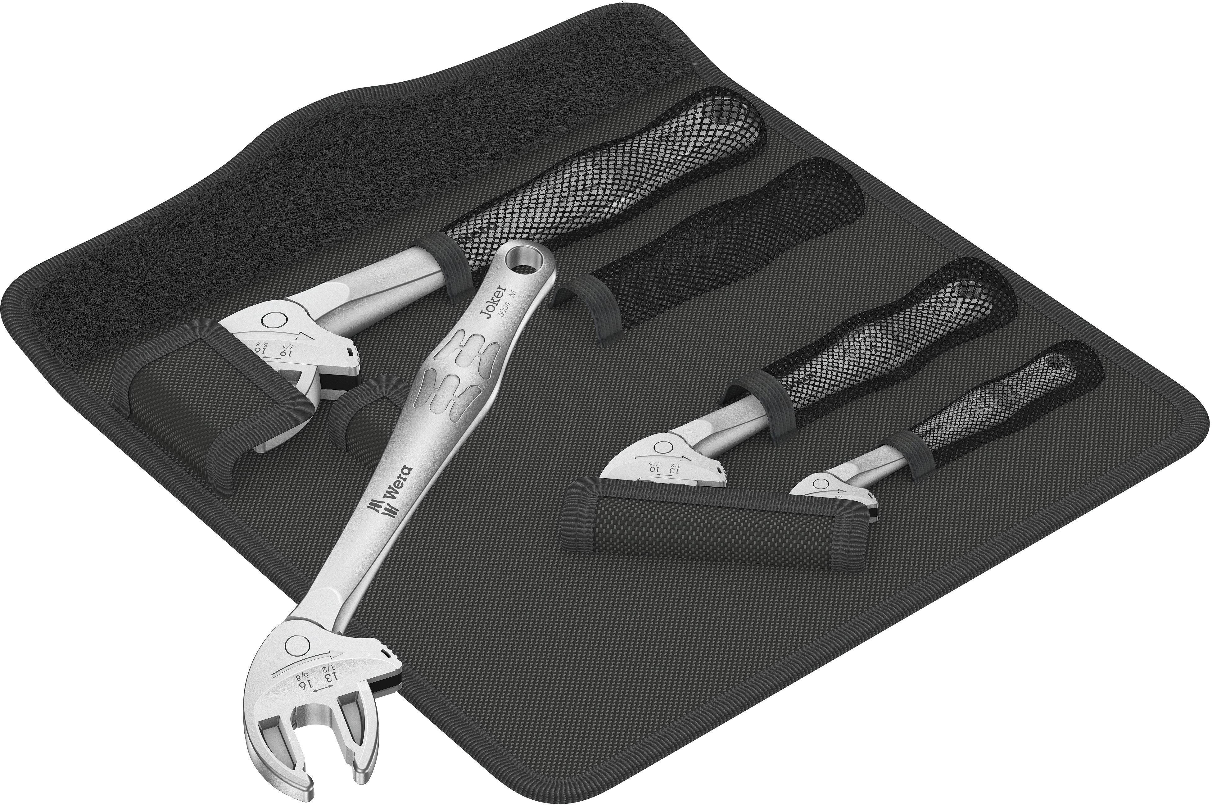 Halfords Wera 6004 Joker Self-Setting Spanner Set 4pc | Extra 8% off for BC Members