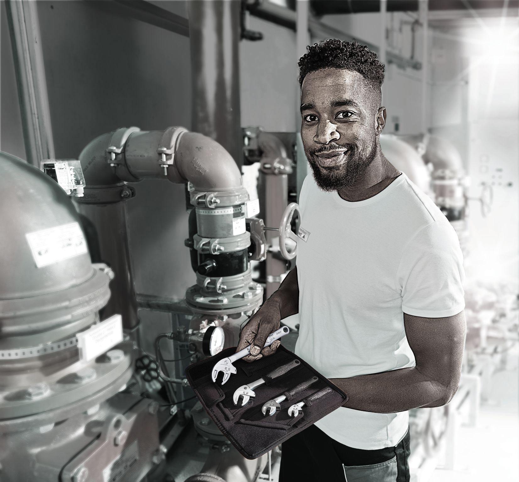 Wera 6004 Joker Self-Setting Spanner Set 4pc