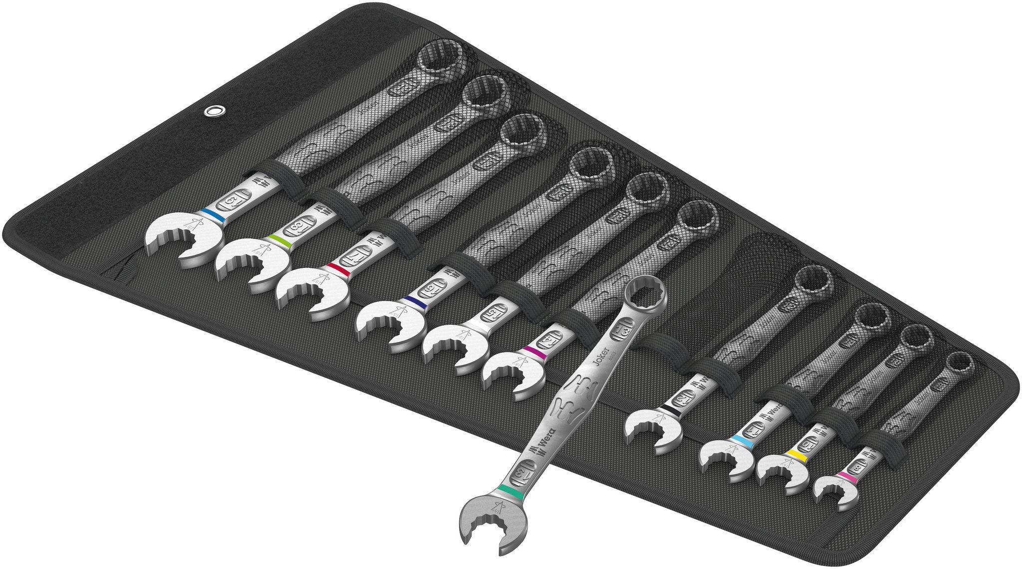 Wera 6003 Joker Set 1 Combination Wrench Set 11pc