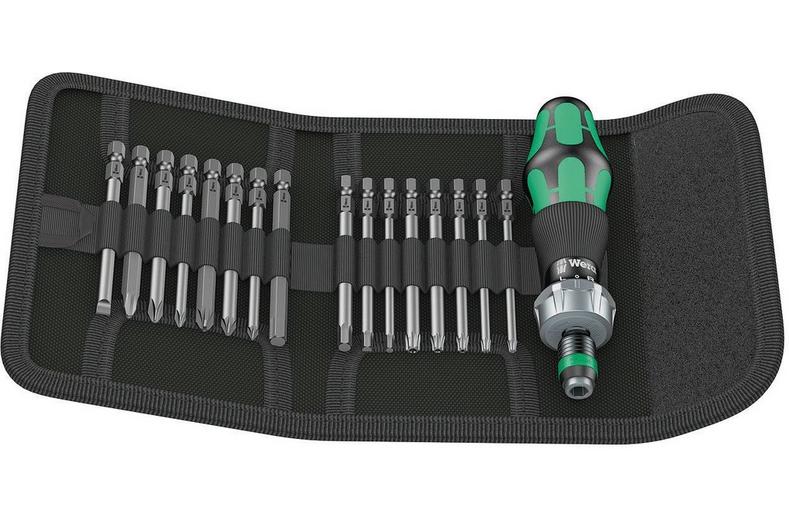 Wera Kraftform Kompakt 60 Ratchet Screwdriver Set 17pc Wera Kraftform Kompakt 60 Ratchet Screwdriver Set 17pc