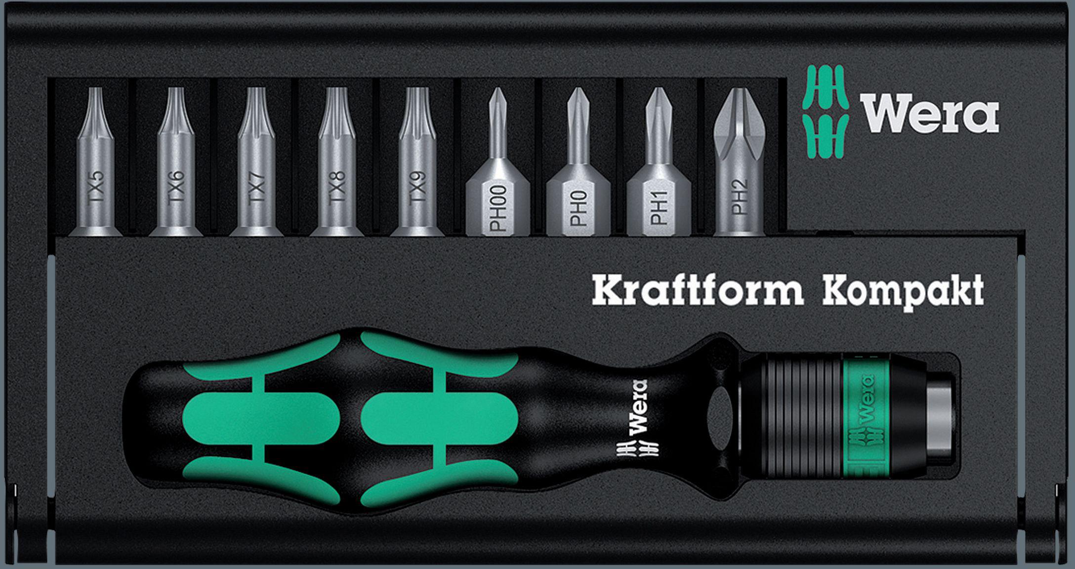 Wera Kraftform Kompakt 10 screwdriver Set