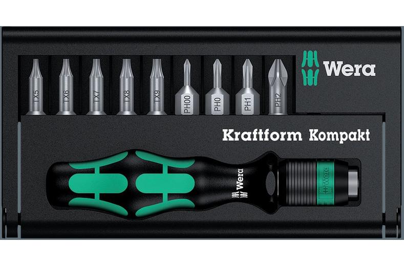 Wera Kraftform Kompakt 10 screwdriver Set Wera Kraftform Kompakt 10 screwdriver Set