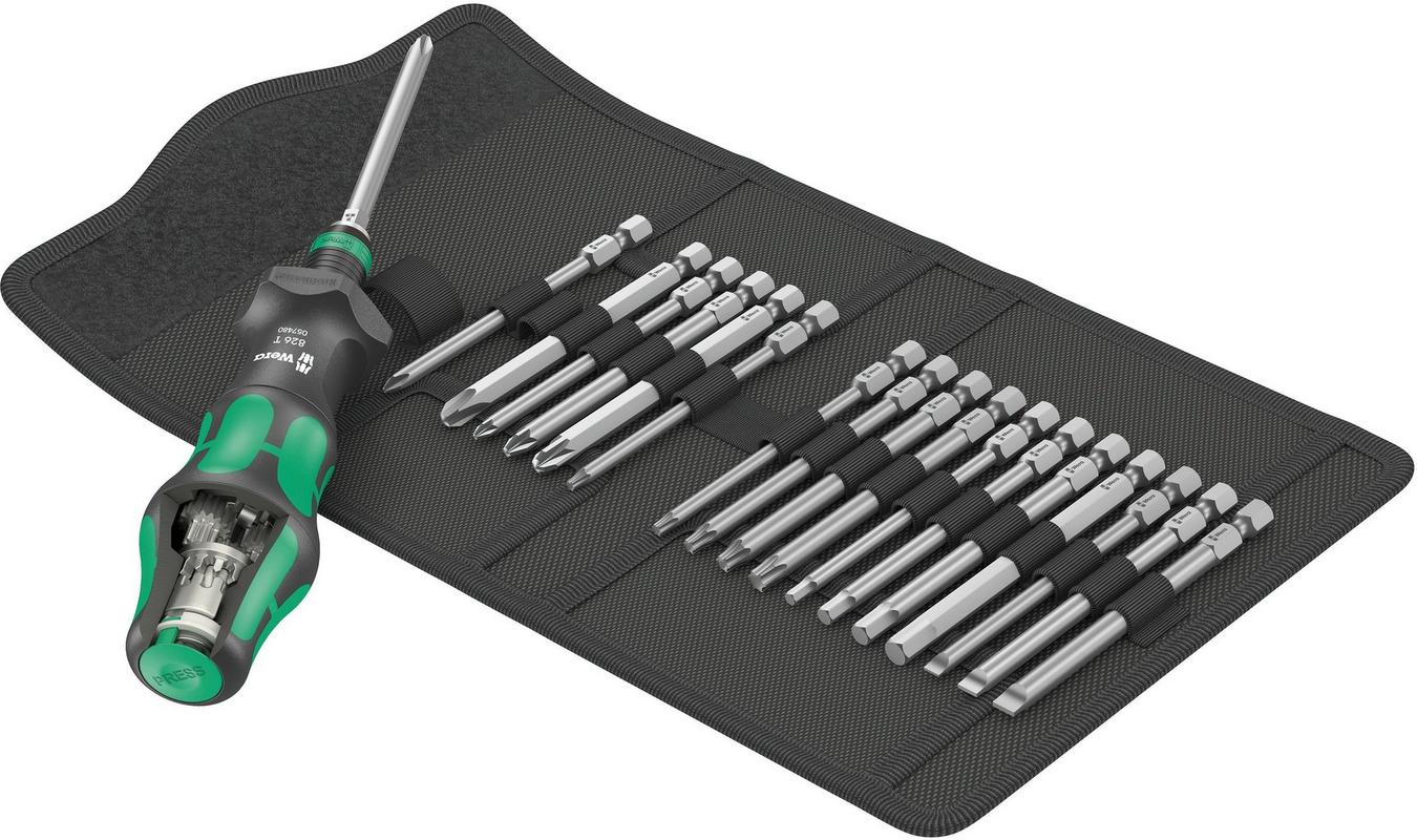 Halfords Wera Kraftform Kompakt Turbo 1 Screwdriver Set 19Pcs | Extra 8% off for BC Members