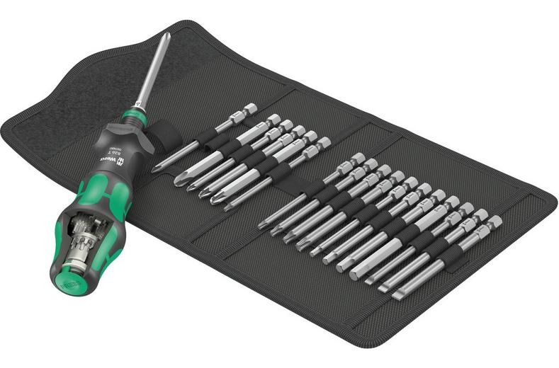 Wera Kraftform Kompakt Turbo 1 Screwdriver Set 19pcs Wera Kraftform Kompakt Turbo 1 Screwdriver Set 19pcs
