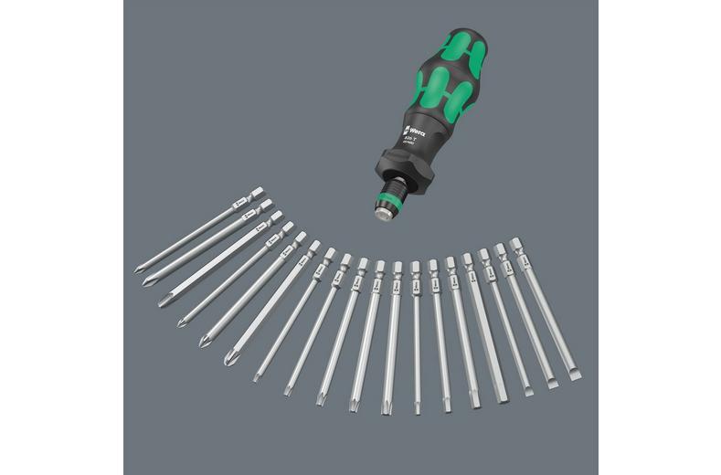 Wera Kraftform Kompakt Turbo 1 Screwdriver Set 19pcs Wera Kraftform Kompakt Turbo 1 Screwdriver Set 19pcs