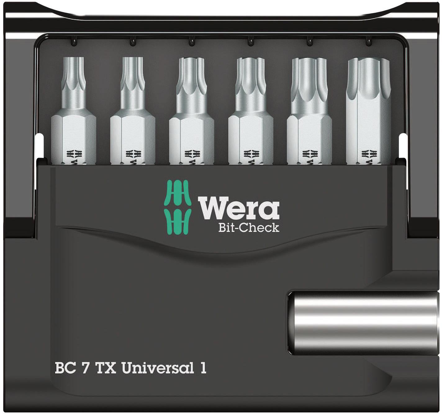 Wera Bit-Check 7 Universal Torx Key Set 7 pcs
