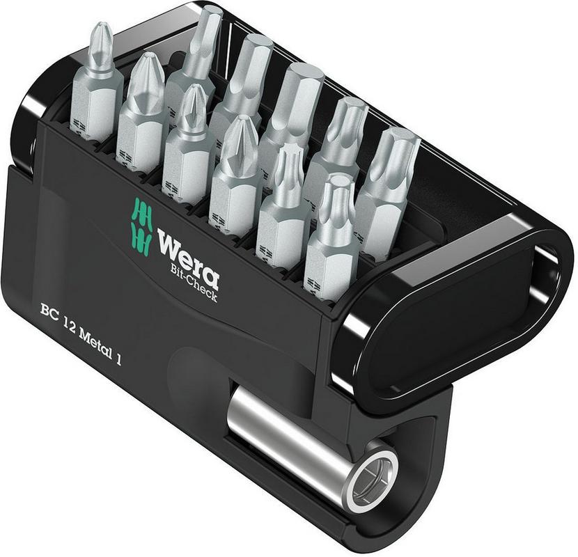 Halfords Wera Bit-Check 12 Drill Bit Metal Set 12pcs | Extra 8% off for BC Members