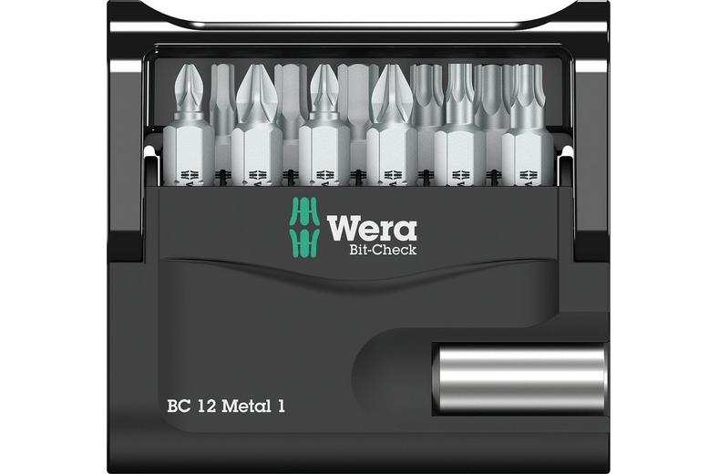 Wera Bit-Check 12 Drill Bit Metal Set 12pcs Wera Bit-Check 12 Drill Bit Metal Set 12pcs