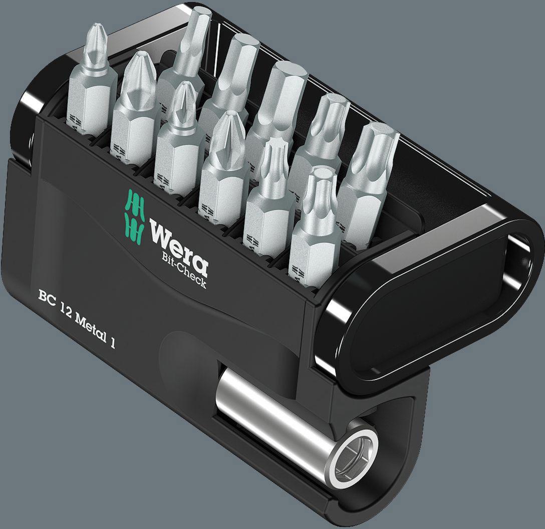 Wera Bit-Check 12 Drill Bit Metal Set 12pcs