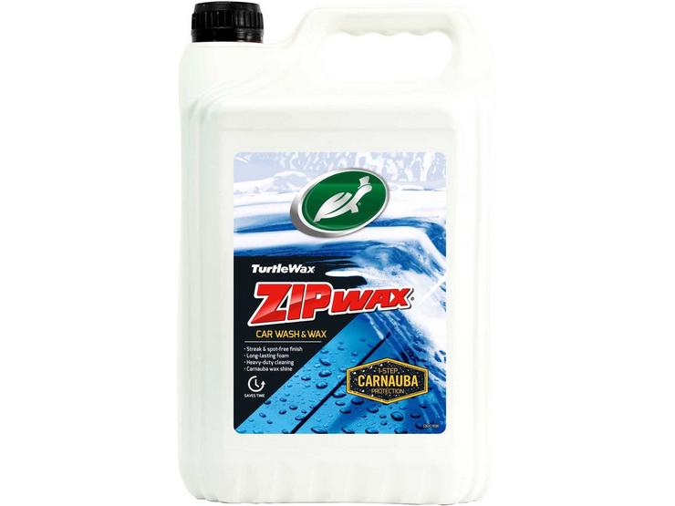 Turtle Wax Zip Wax Car Wash & Wax 5L