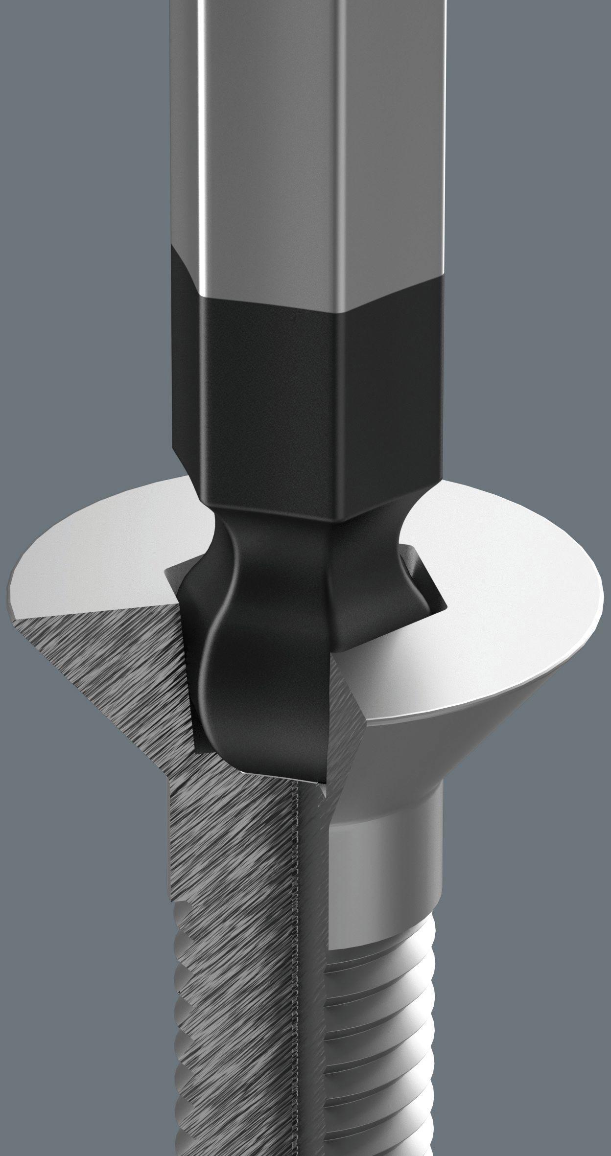 Wera 352 Ball-End Screwdriver For Hexagon Socket Screws 2.5x100mm